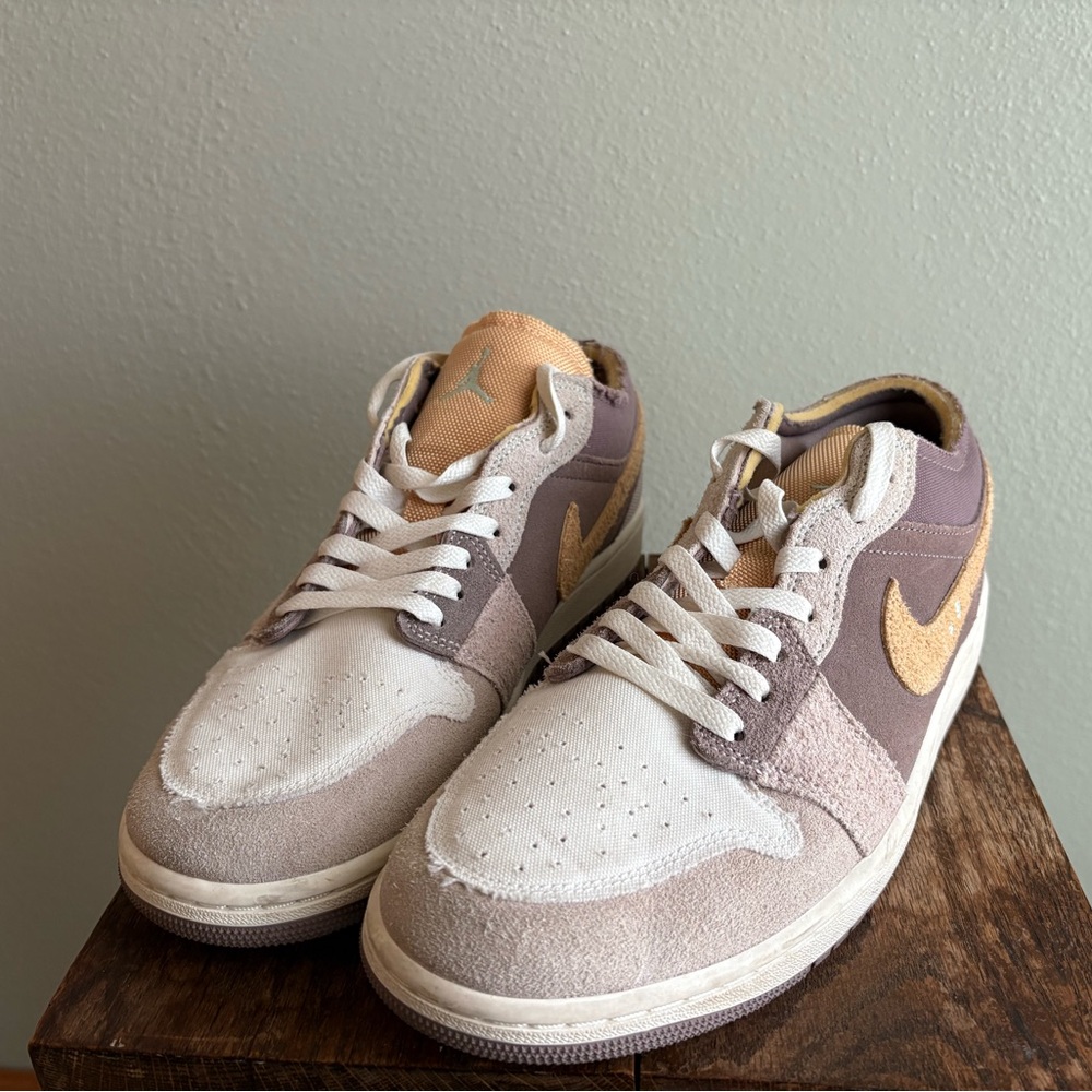 Nike Sneakers with Cream and Tan Accents